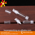 stylish mini clear PP airless bottle